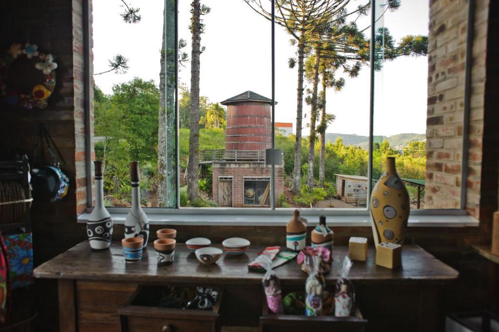 Bina'S Haus Pousada, Cafeteria E Atelier Nova Petropolis Exteriér fotografie